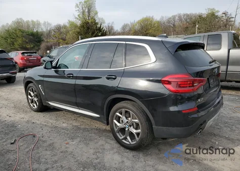 2020 BMW X3 xDrive30I из США, поврежденный, VIN 5UXTY5C02LLT33364